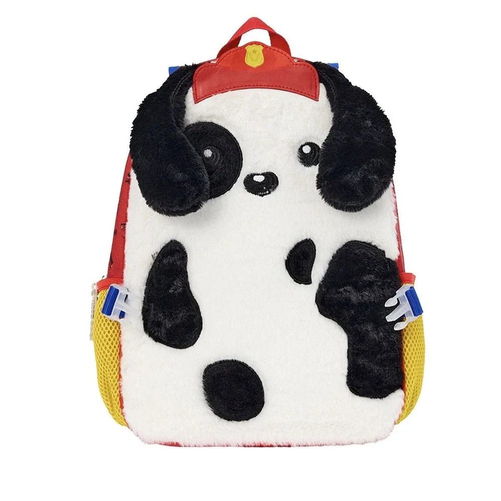 Biz & Bean Toddler Boys' Fireman Preschool Backpack and Lunch Bag, 2-Piece Set